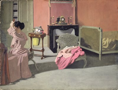 Donna che si pettina, 1900 da Felix Edouard Vallotton